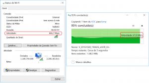 Avaliação do WiFi padrão “ac” do 7370