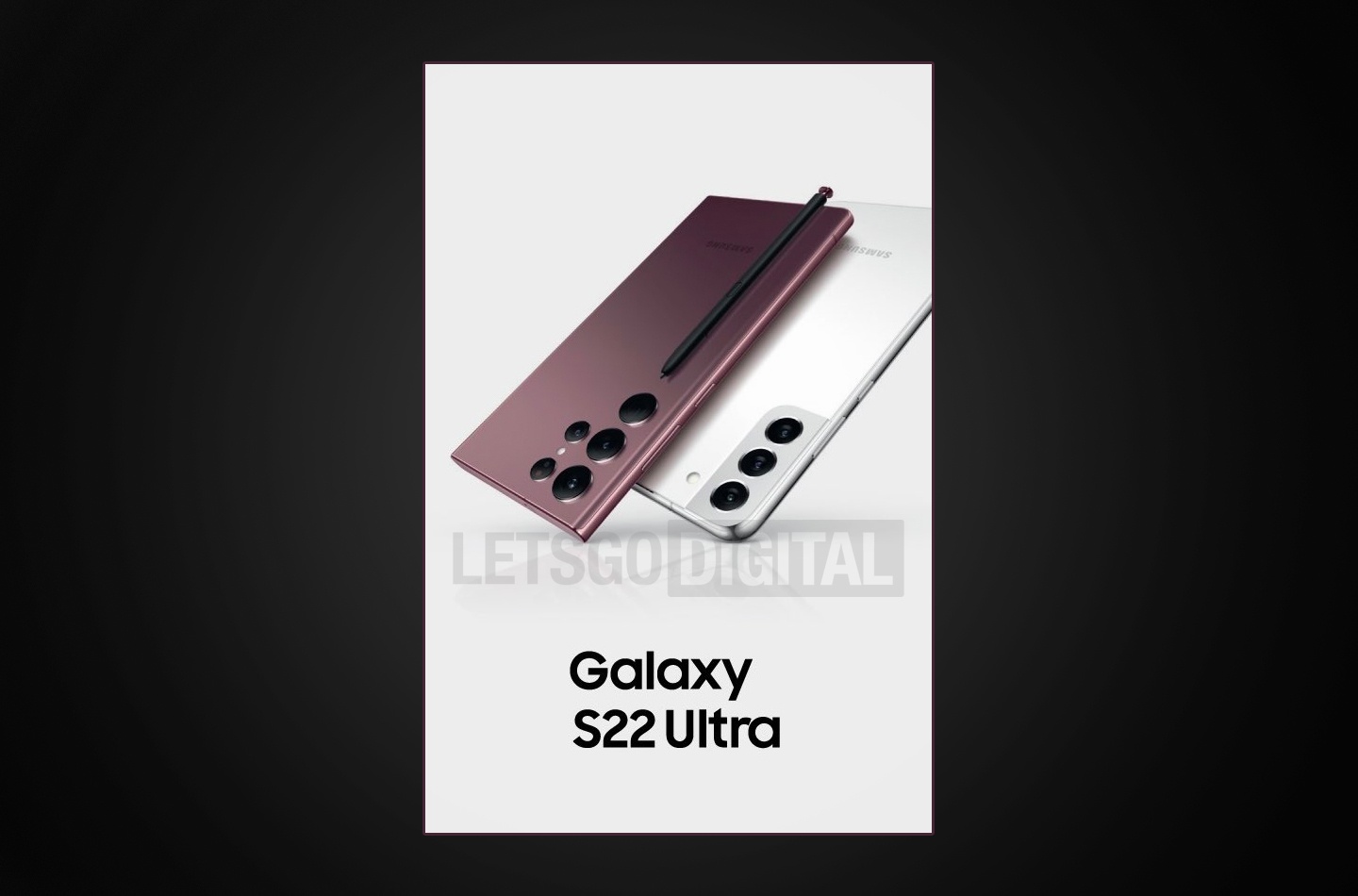 Galaxy S22 Ultra e S22+: Samartphones são vazados em poster