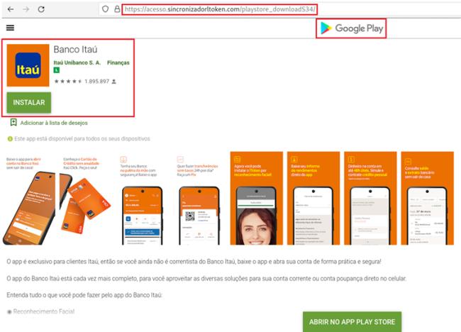 App do Itaú desenvolve malware "ladrão" e desaperece com dinheiro em conta