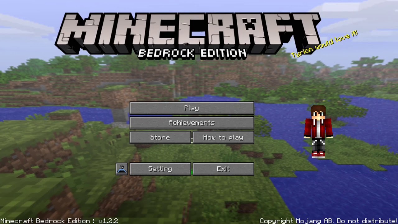 Minecraft bedrock Edition Beta 