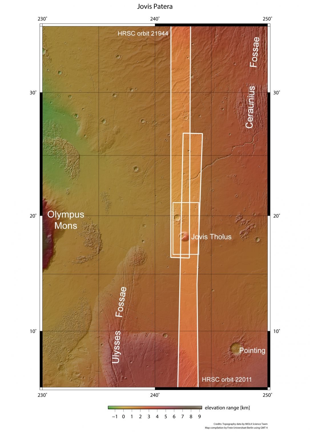 Novas imagens da sonda Mars Express revela passado geológico surpreendente de Marte