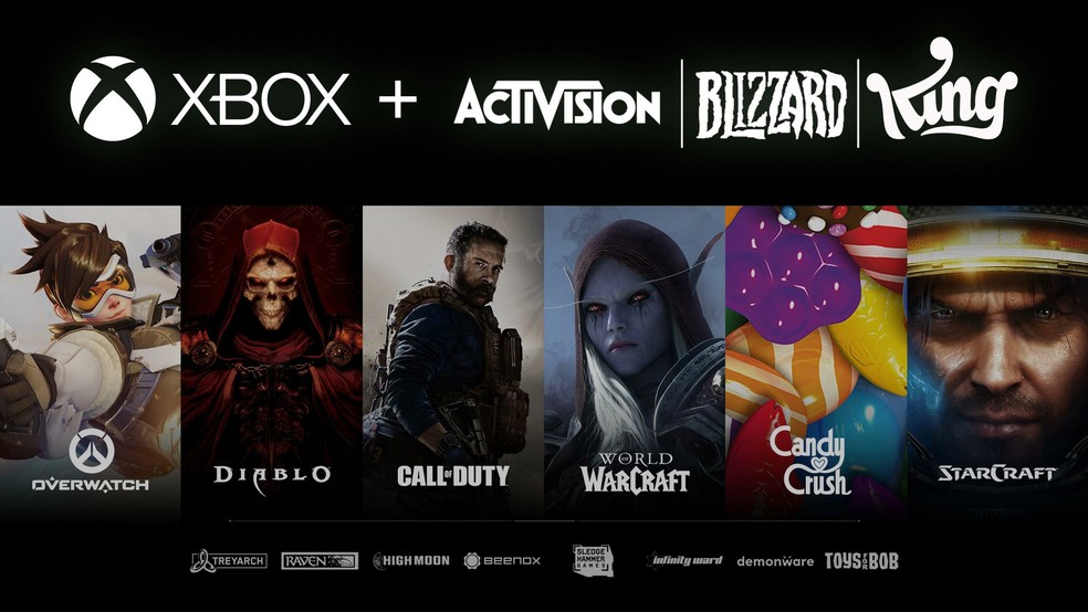 Microsoft comprou a Activision