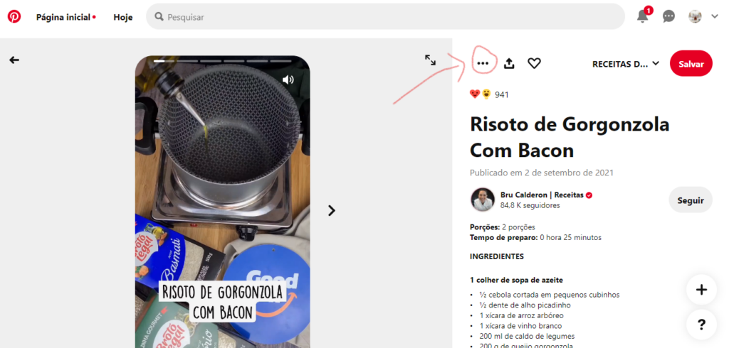 baixar vídeos do Pinterest