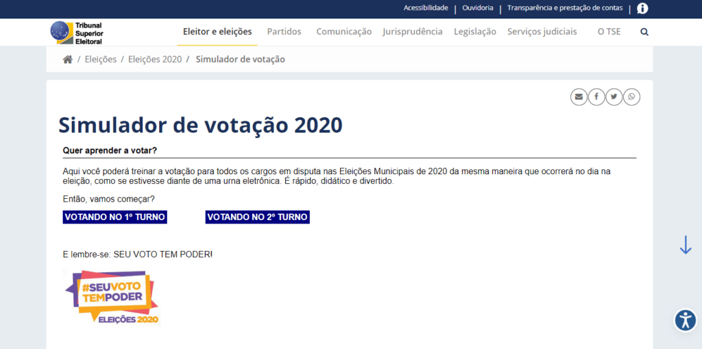 Simulador de votação