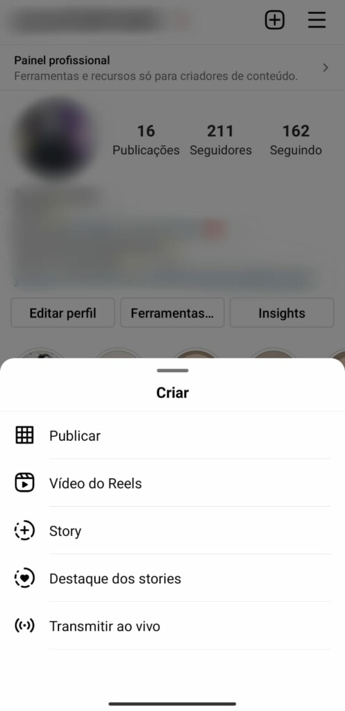 Fotos com música no Instagram