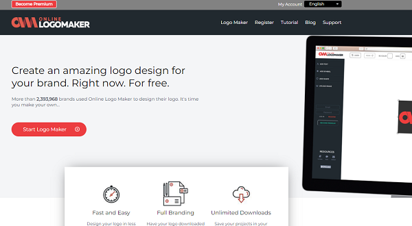 como criar logo online logomaker