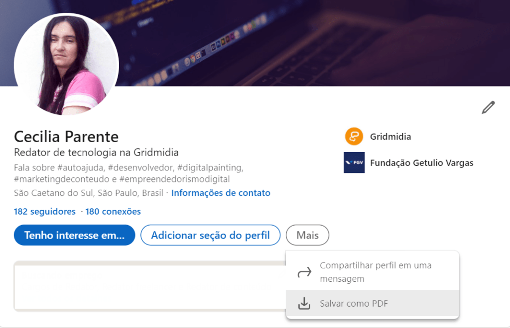 Gerador de currículo online grátis e com foto