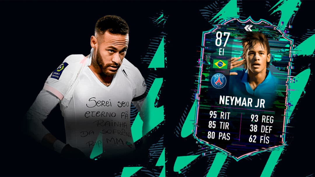 FIFA 22 lança versão “retrô” de Neymar no Santos