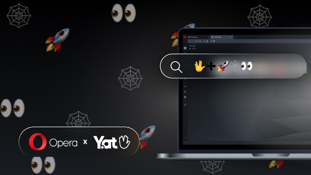 Navegador Opera agora permite endereços da web apenas com emojis