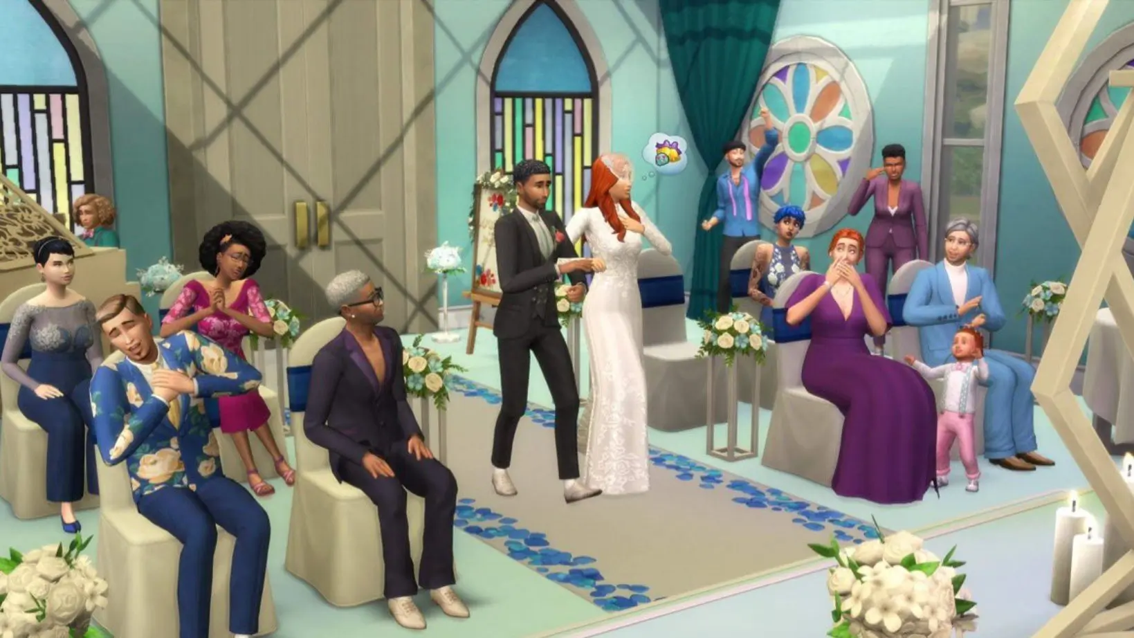 Bolo de casamento, The Sims Wiki