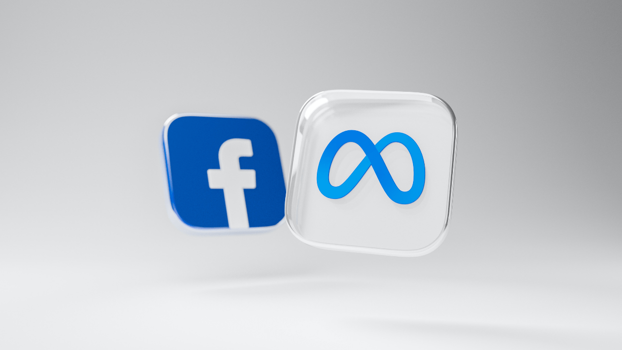 Logo estilizada Facebook e Meta (Imagem: Dima Solomin/Unsplash)