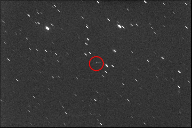 Asteroide "potencialmente perigoso" fotografado em imagem rara