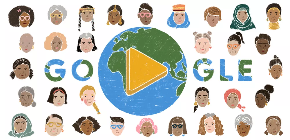 Dia Internacional das Mulheres é homenageado pelo Google nesta terça (8)