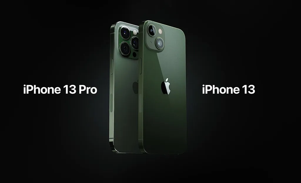 iPhone 13 vem em cor verde