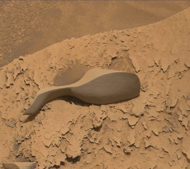 Rocha bizarra é encontrada na superfície de Marte