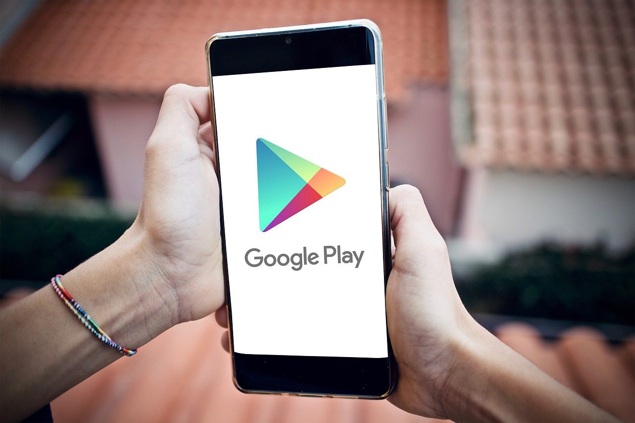 acessando a Google Play Store