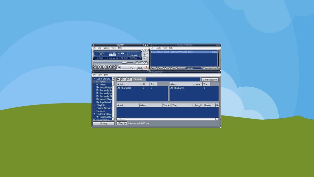 Interface original do Winamp será leiloada como NFT