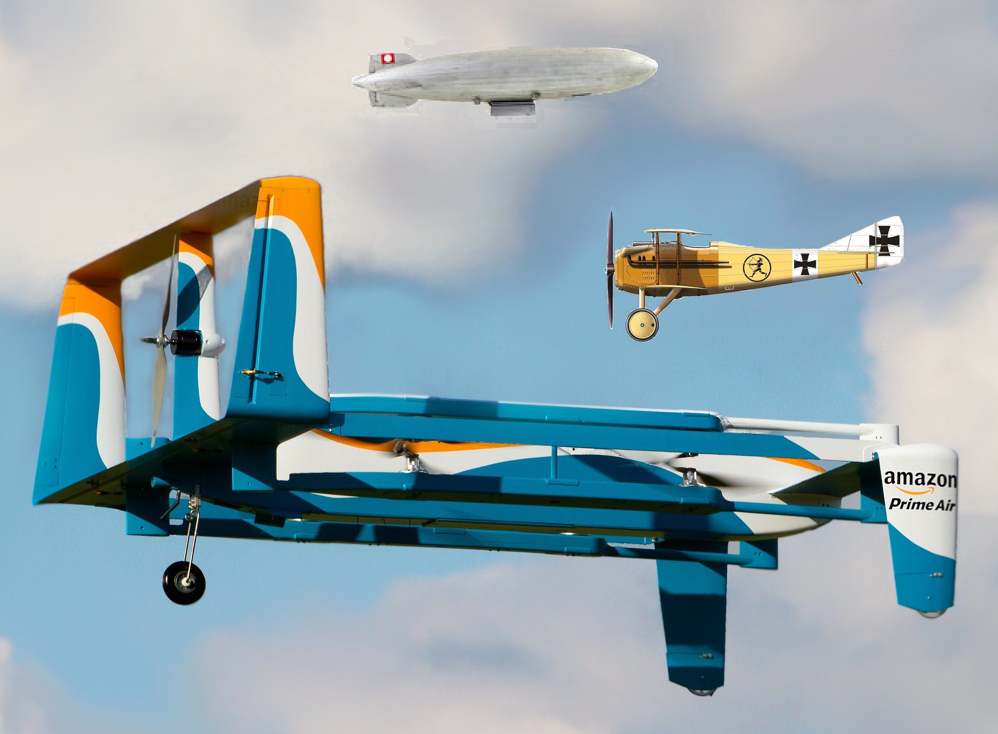 Amazon ainda está lutando para fazer entregas de drones funcionarem