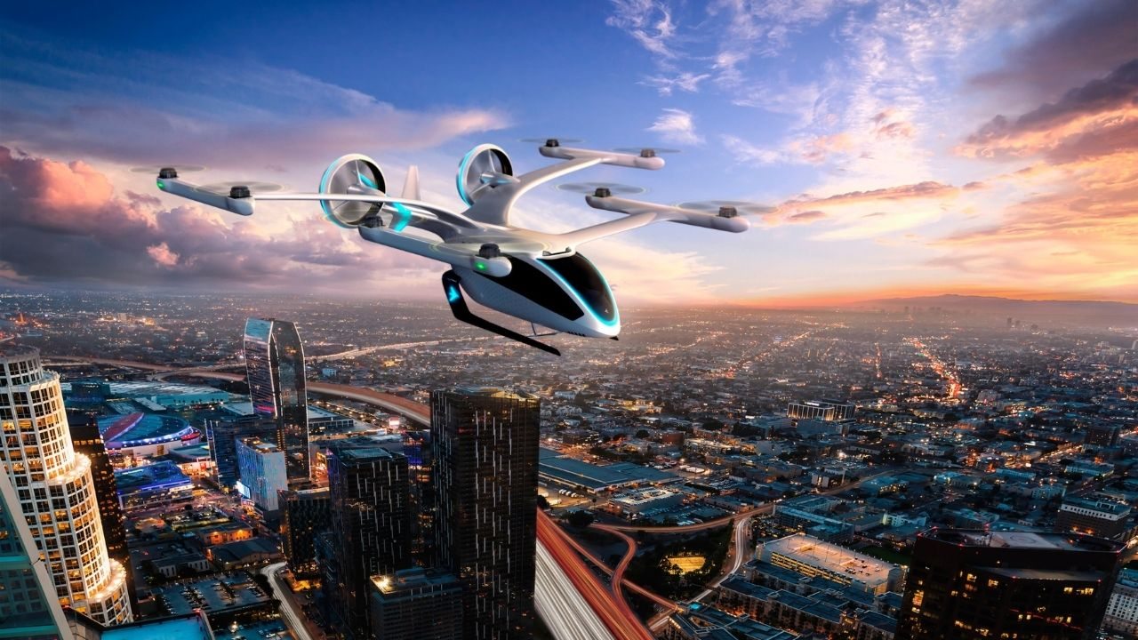 Imagem de projeto eVTOL da Embraer (Imagem: Embraer/Divulgação)