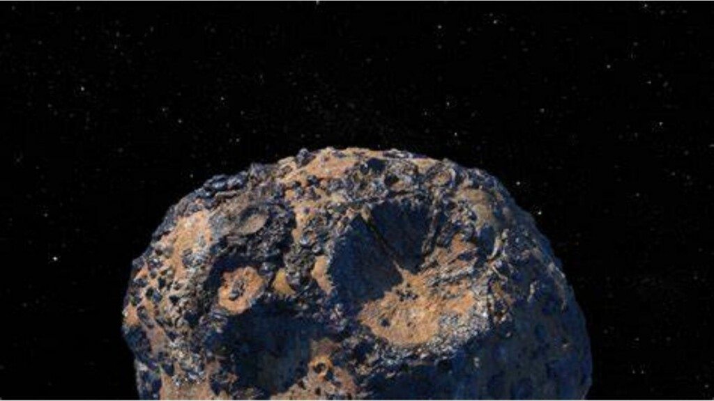 Imagem do asteroide Psyche-16 (Imagem: NASA/Divulgação)