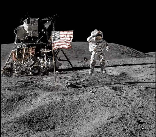 Fotos remasterizadas do homem na Lua revelam detalhes impressionantes