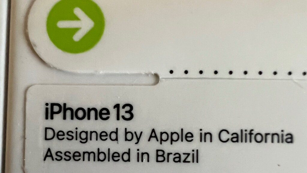 iPhone 13 fabricado no Brasil