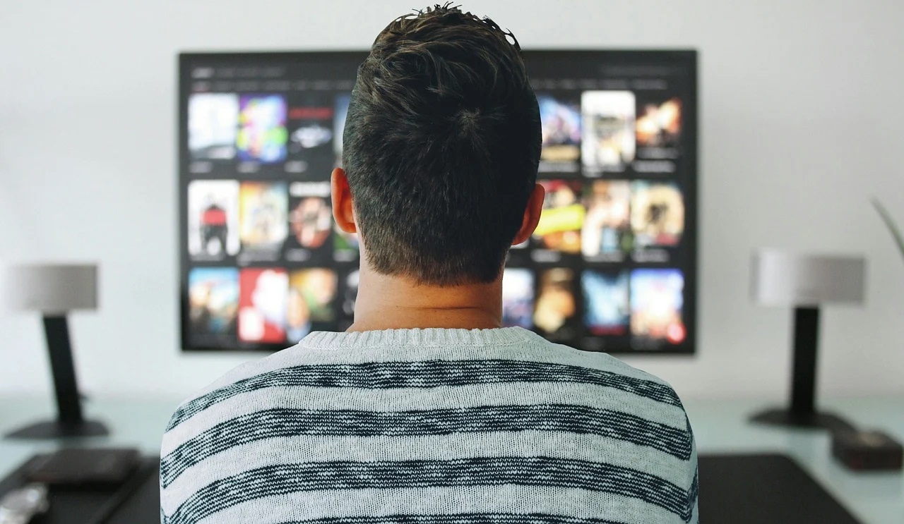TV da LG na sala