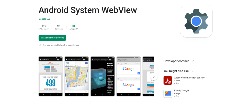 Android System WebView