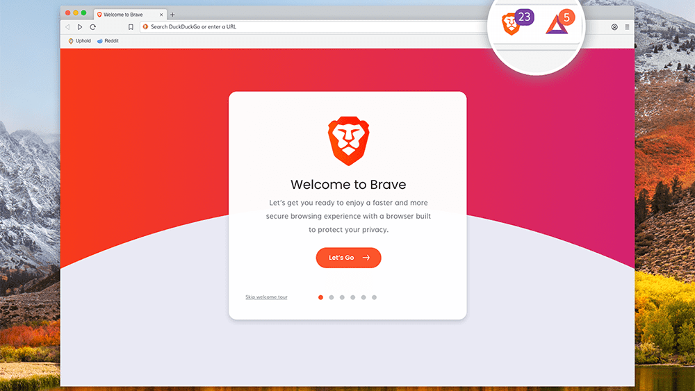 Extensões para o Brave