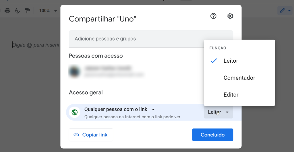 dicas para o Google Docs