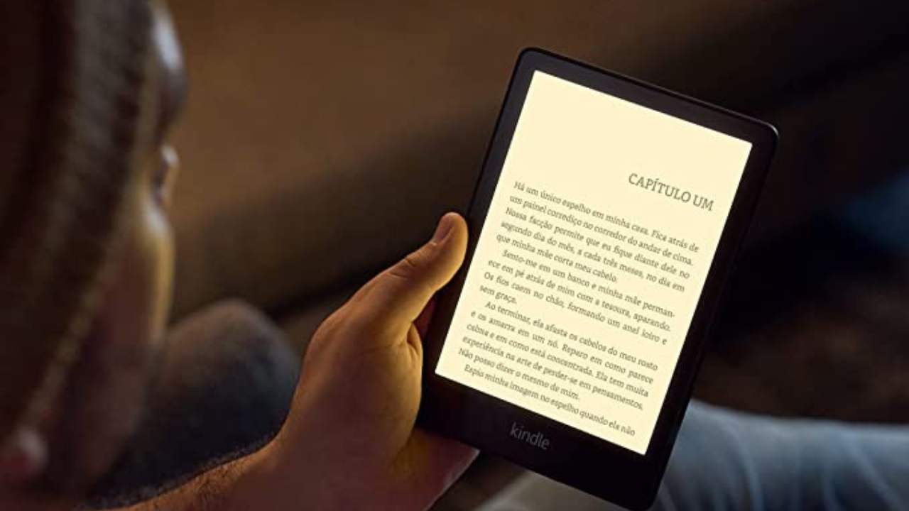 Amazon lança novo Kindle Paperwhite 16 GB.