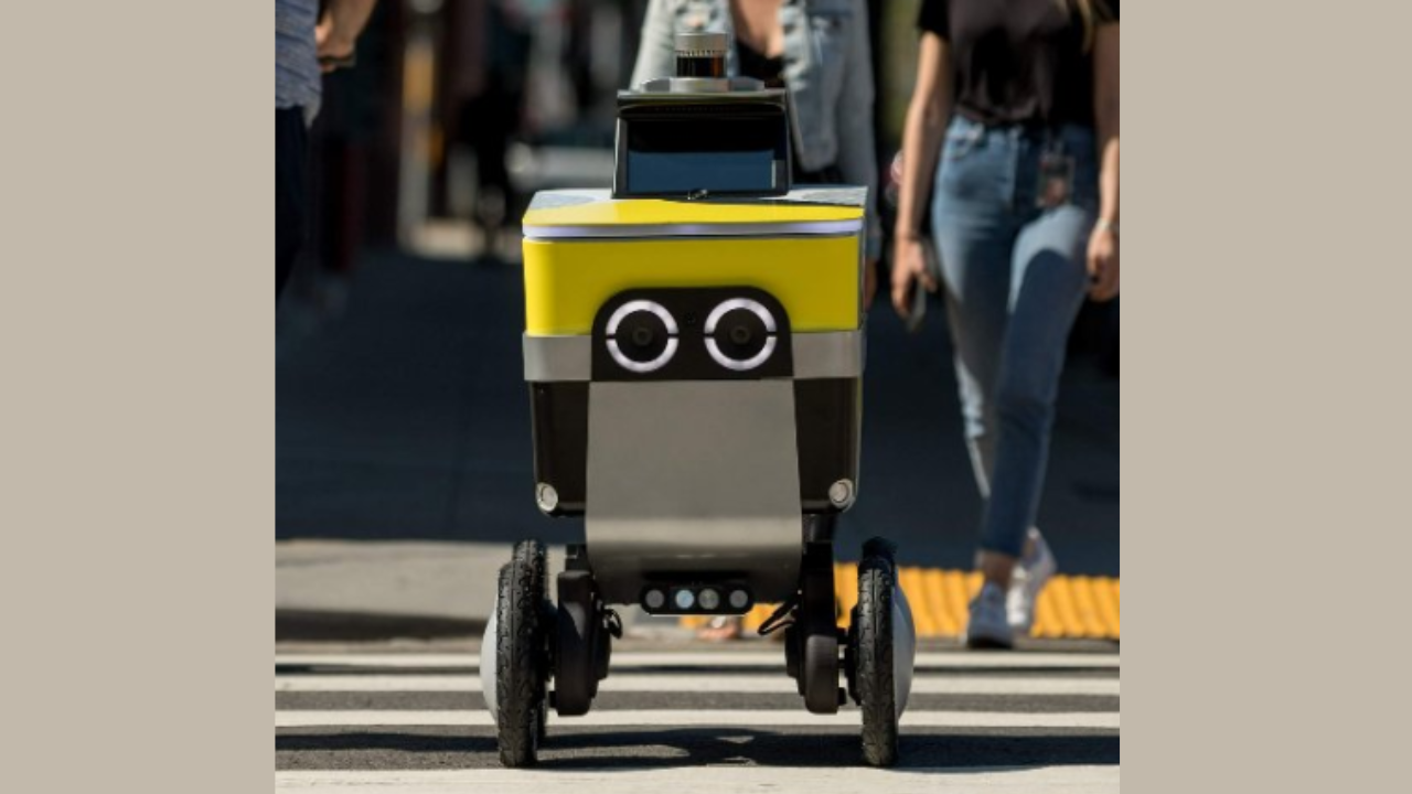 Robô que faz delivery queria ser detetive e se infiltrou no local de um crime em Hollywood