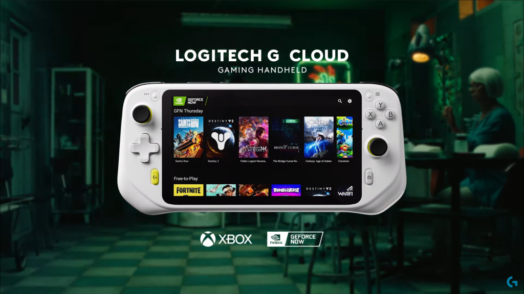 Learn all about G Cloud, Logitech's new cloud-centric handheld console
