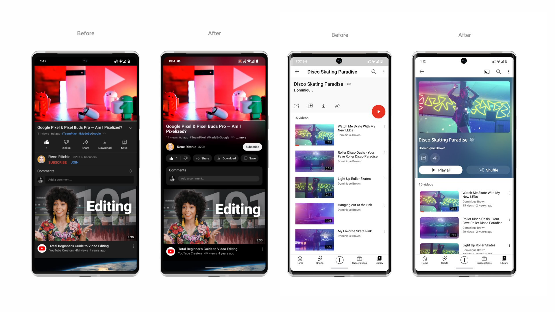 YouTube de cara nova: plataforma traz novo visual e melhores controles ...
