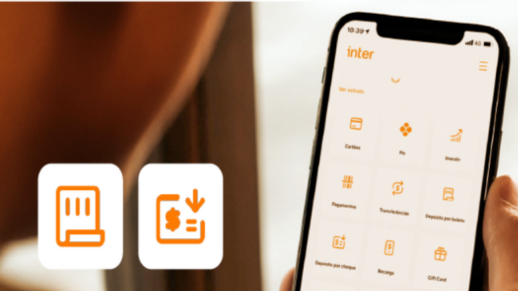 Como fazer depósito no banco Inter. (Imagem: Divulgação/bancoInter)