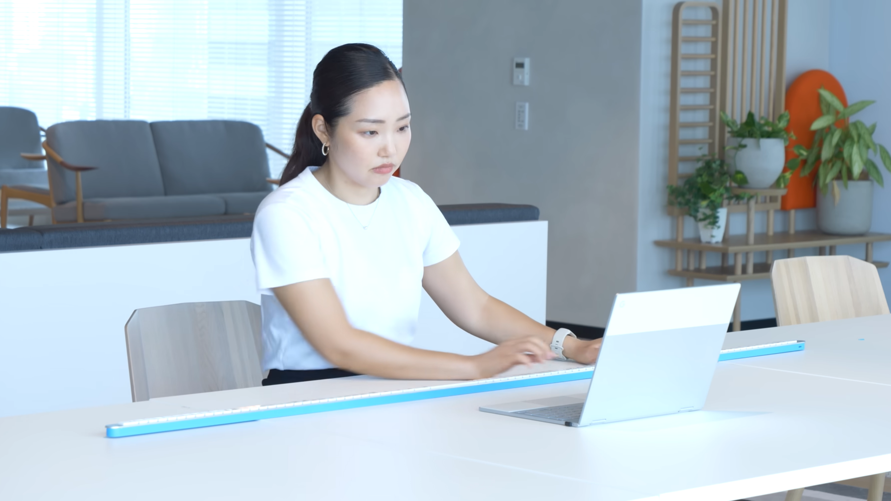 Gboard Bar: Google lança seu novo teclado com mais de 1,6 metro - Imagem: Reprodução / Google Japan via YouTube