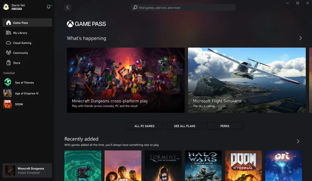 Não consigo instalar mais jogo algum do Game Pass no PC - Microsoft  Community