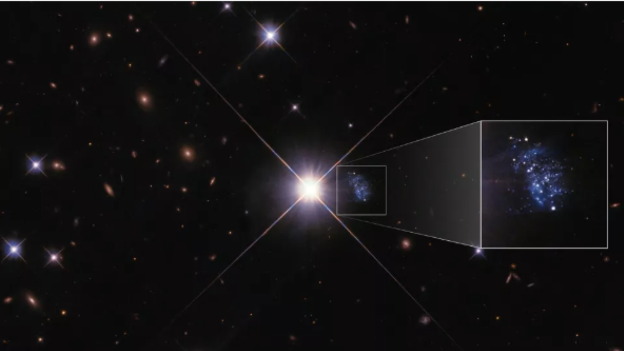 Galáxia minúscula pode ter começado o universo e lhe deram um apelido muito curioso