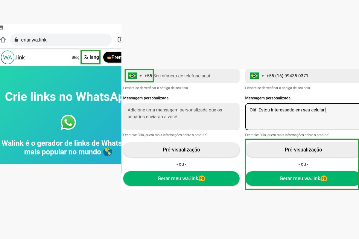 Como gerar link do WhatsApp