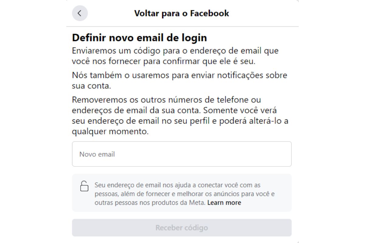 Como recuperar a conta do Facebook 