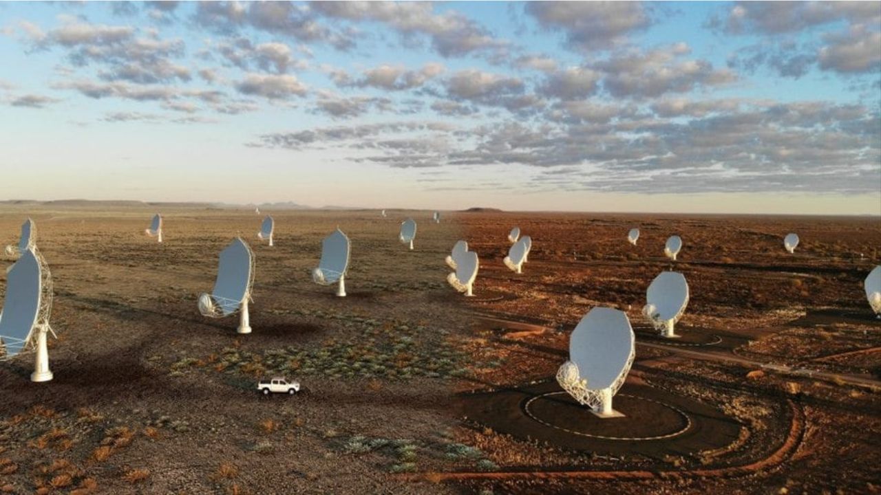 Maior radiotelescópio do mundo SKA(Imagem: Divulgação/SKA)