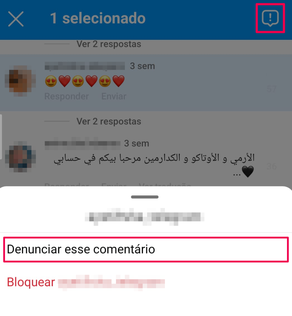 denunciar comentário 