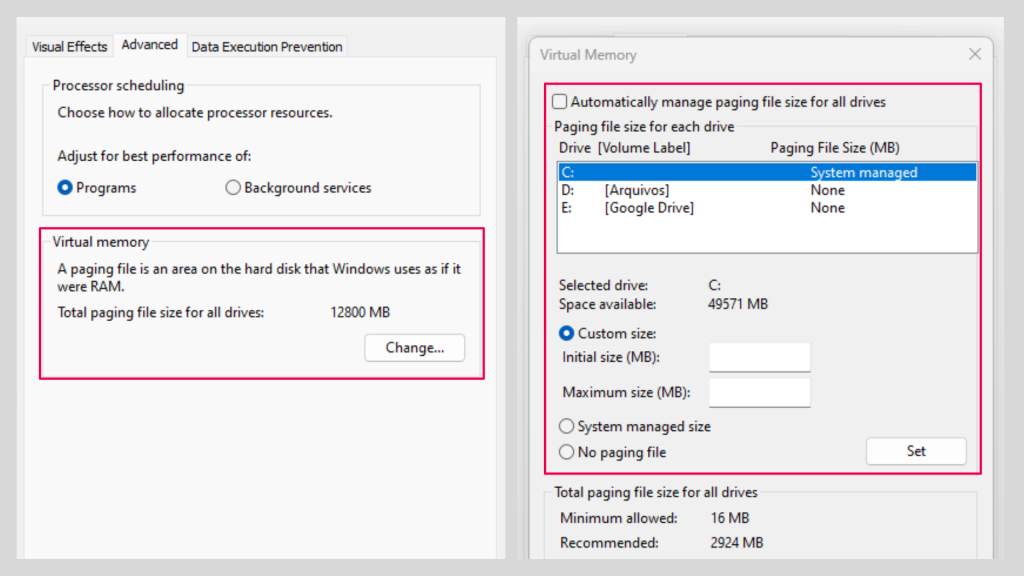 5 dicas para resolver o "computador travando", configurando memória virtual