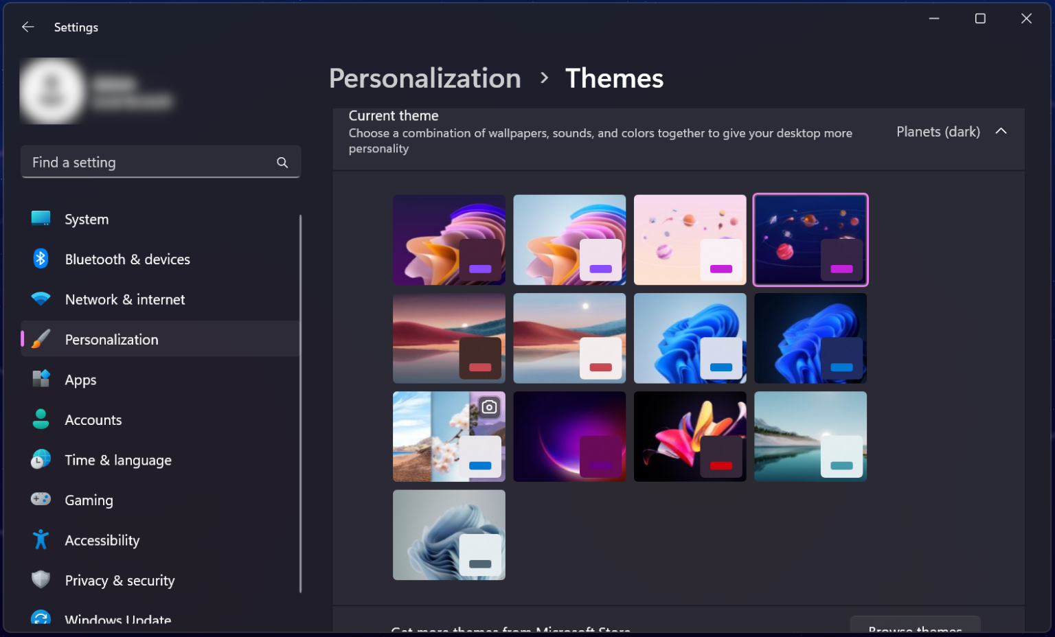Como ativar os novos temas do Windows 11 [escondidos]