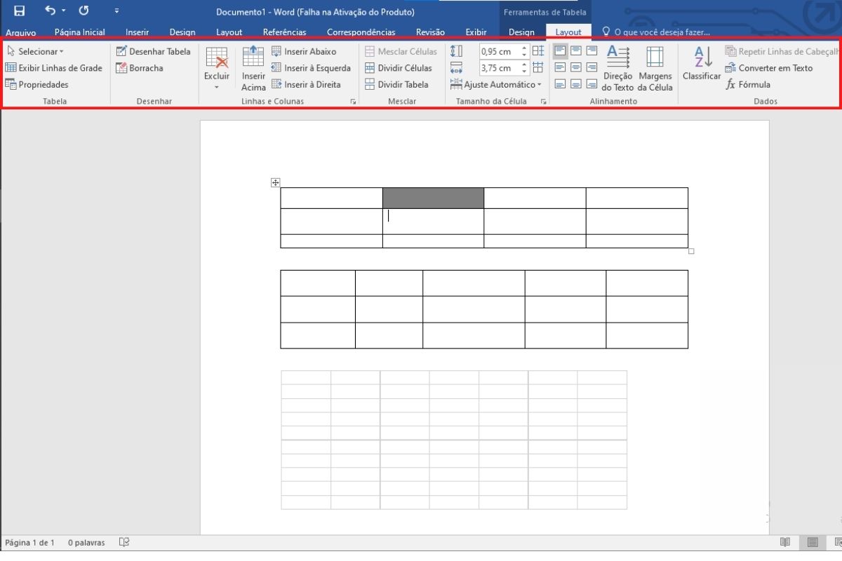 Como fazer tabela no Word? [Tabelas e gráficos]