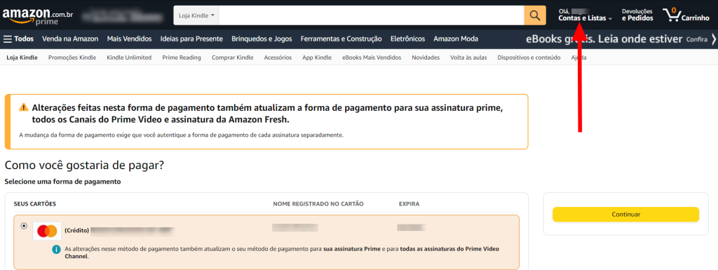 Print da Amazon