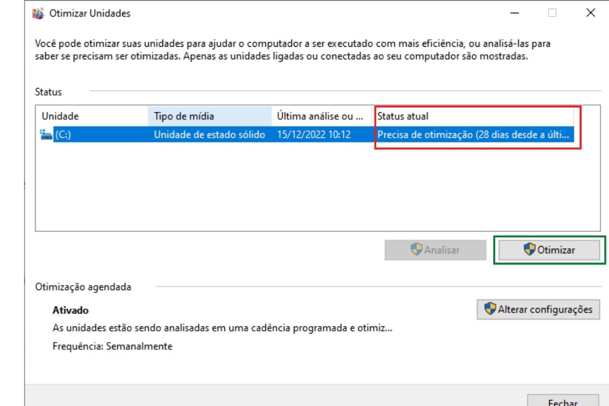 Como conferir o estado do seu SSD