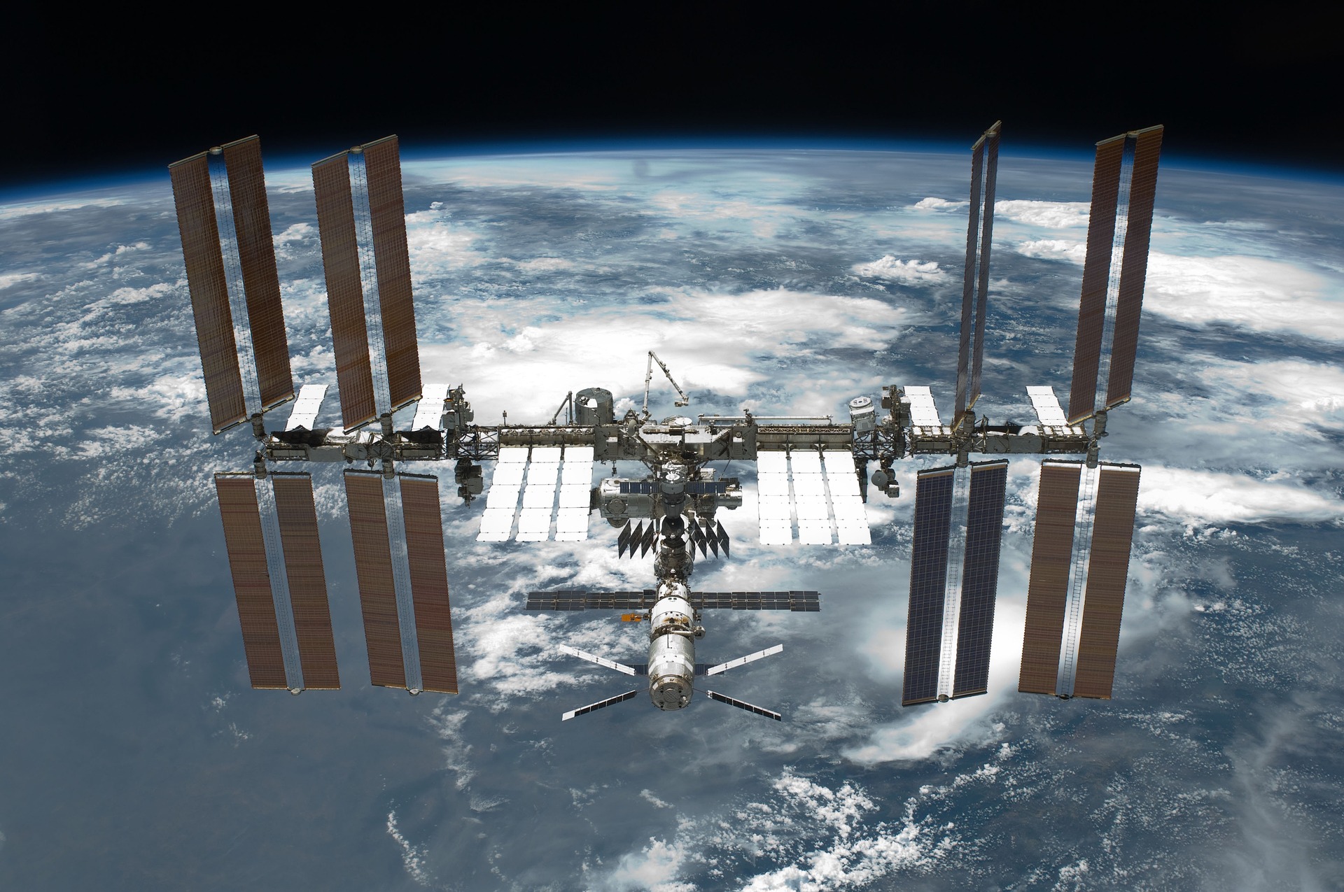 Estação Espacial Internacional (ISS) (Imagem: Pixabay)