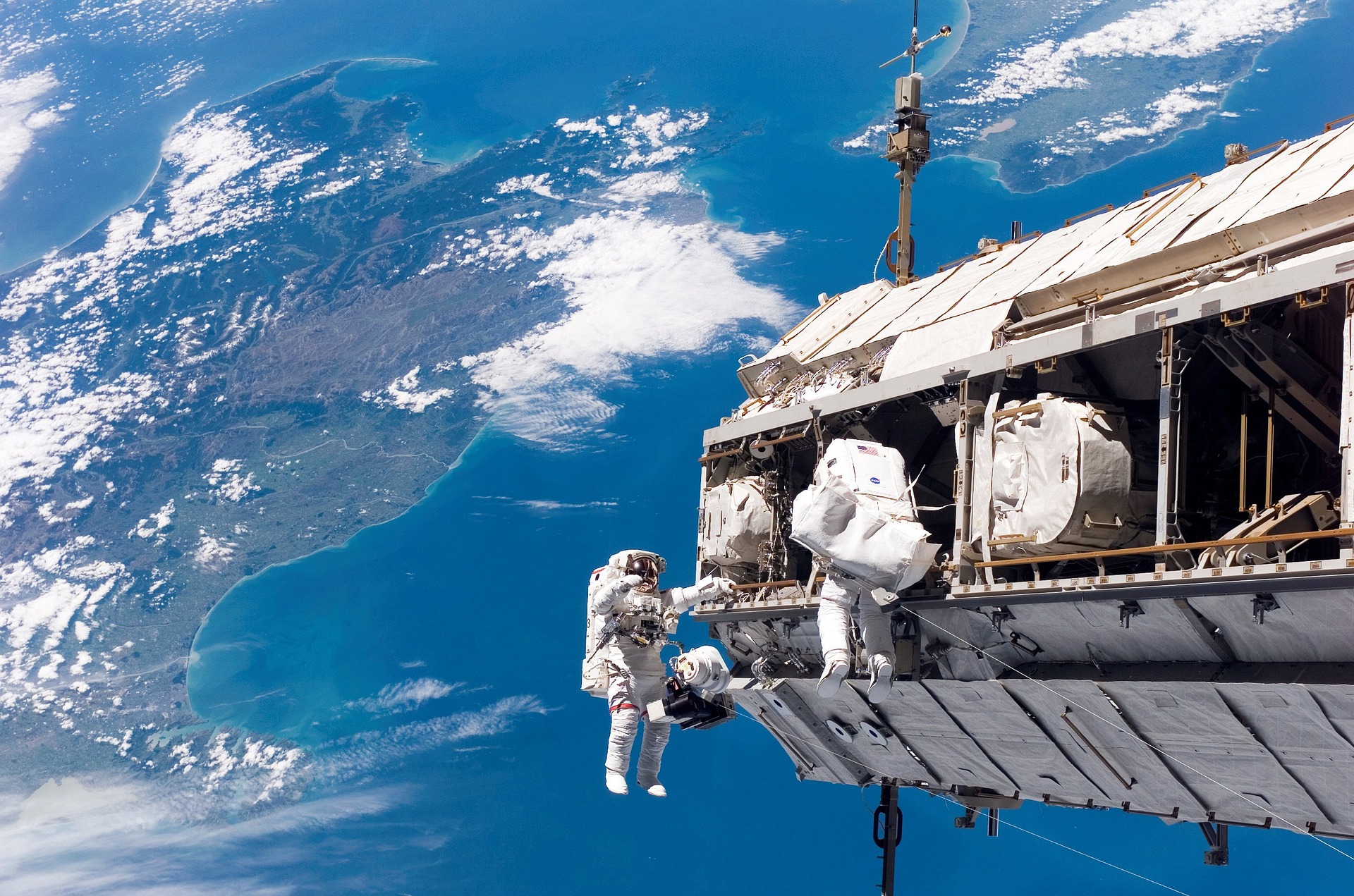 Estação Espacial Internacional - Imagem: Pixabay