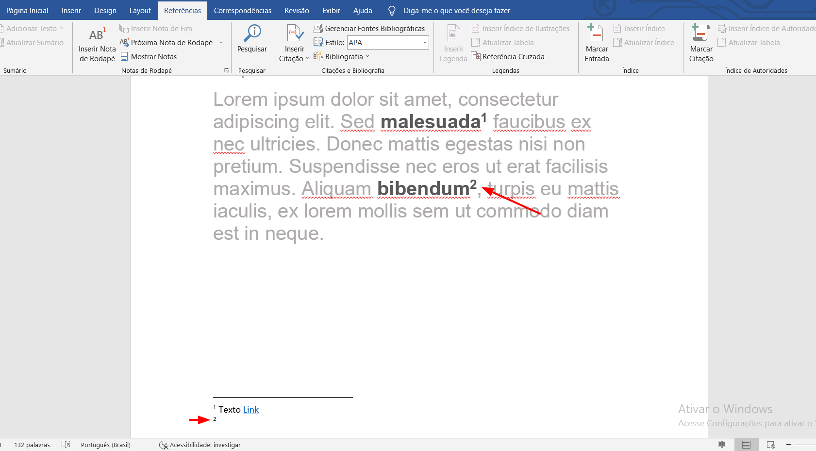 Como inserir nota de rodapé no Word? [Formatação]